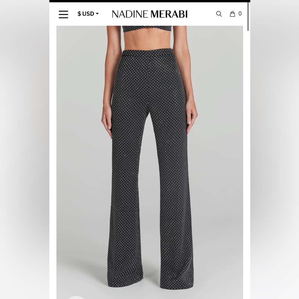 Nadine Merabi Kira Pant - Worn Once - great condition! Size S/M - (size 6)